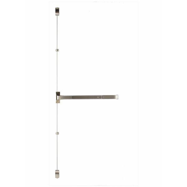 Copper Creek 48" Stainless Steel Fire Rated Grade 1 Vertical Rod Exit V9560F-SS-48